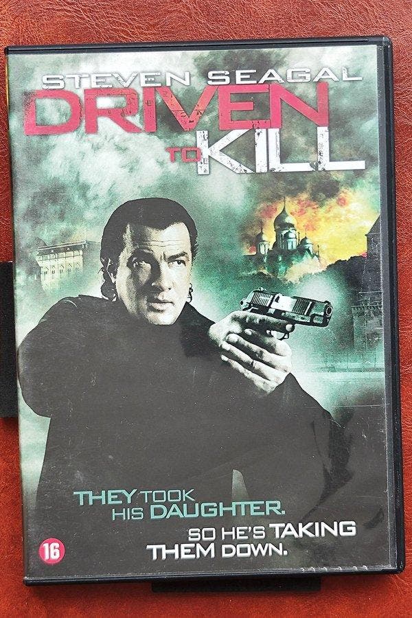 DVD Driven to Kill 2009 Igor Jijikine Steven Seagal, Cd's en Dvd's, Dvd's | Actie, Verzenden