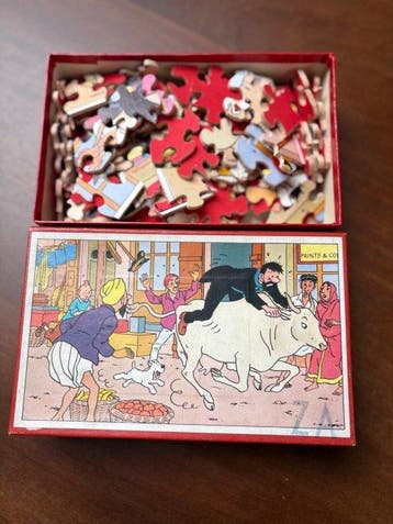 Tintin, Kuifje - Kuifje in Tibet “Haddock op de heilige koe”, Nieuw