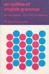 An outline of english grammar, Boeken, Verzenden, Nieuw