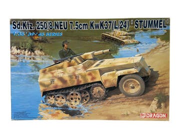 Sd.Kfz. 250/8 Neu 7.5cm KwK37(L/24) Stummel incl. PE Set, Verzenden, Nieuw