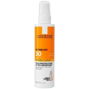 La Roche-Posay Anthelios Invisible Spray SPF30 - 200ml, Ophalen of Verzenden, Nieuw, Verzorging
