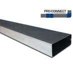 Rechthoekig kanaal 220 x 55mm - Staal - L=1500mm [Pro-C], Verzenden, Nieuw