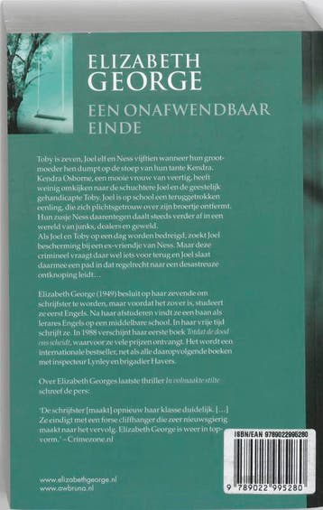 Een onafwendbaar einde / Inspecteur Lynley-mysterie / 14, Verzenden, Gelezen, Elizabeth George