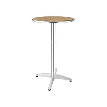 Bolero ronde statafel met essenhouten blad, Ophalen of Verzenden