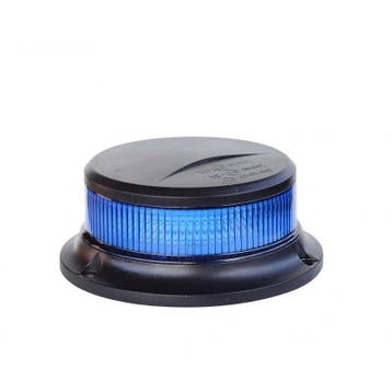 LED Beacon / Dakflitser - 18 LED - R10 / R65 - Blauw, Ophalen of Verzenden