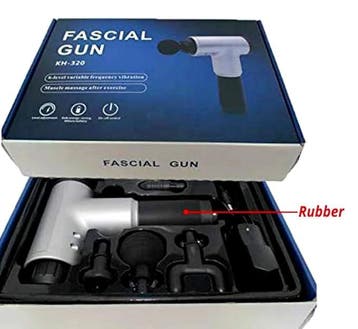 2dekans | FASCIAL GUN KH-320 Draagbare elektrische diepe, Ophalen of Verzenden, Zo goed als nieuw