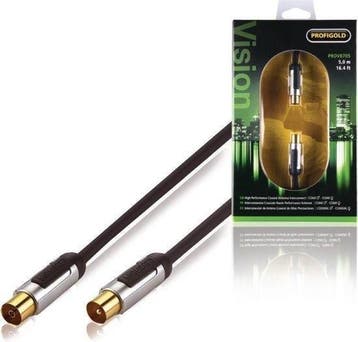 - Profigold PROV8701coax male/female, Ophalen of Verzenden, Nieuw