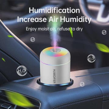 180ML Mini Luchtbevochtiger USB Aroma Diffuser met Kleurrijk, Verzenden, Nieuw