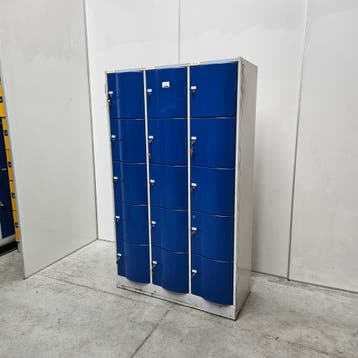 15-deurs CP lockerkast HUFTERPROOF - 195x116x48 cm, Ophalen of Verzenden, Nieuw