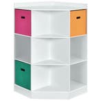 LIVSK Opbergkast voor Hoek - Driehoekige Structuur met 6 Kub, Verzenden, Nieuw
