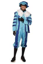 Pietenpak Cadiz Kobaltblauw-Turquoise met cape - XS, Verzenden, Nieuw