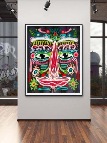Nuno Barbedo (1983) - Worldtribes (XL Size Original