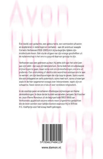 Avontuurlijke beschouwingen 9789463404129 Cornelis Verhoeven, Verzenden, Zo goed als nieuw, Cornelis Verhoeven