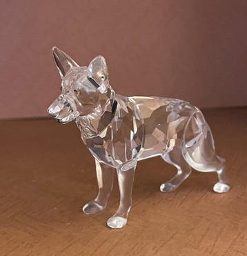 Swarovski - Beeldje - Duitse Herdershond - Kristal