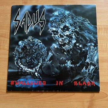 Sadus - Swallowed In Black - Vinylplaat - Stereo - 1990, Nieuw in verpakking