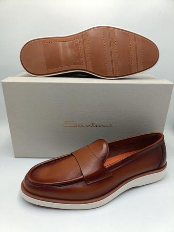 Santoni - Mocassins - Maat: EU 42 - Nieuw in doos, Nieuw