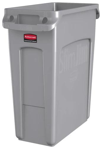 Rubbermaid Slim Jim Container met Luchtsleuven | 60 Liter |, Ophalen of Verzenden, Nieuw