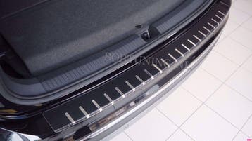 Carbon rvs bumperbescherming Peugeot 5008 2009-2017, Ophalen of Verzenden, Nieuw
