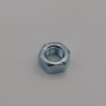Zeskantmoer M8 verzinkt (100st), Ophalen of Verzenden, Nieuw, Bouten of Moeren