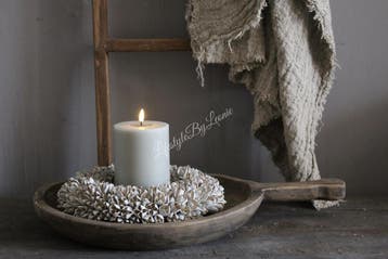 Krans Bakuli sand stone 30 cm, Ophalen of Verzenden, Nieuw