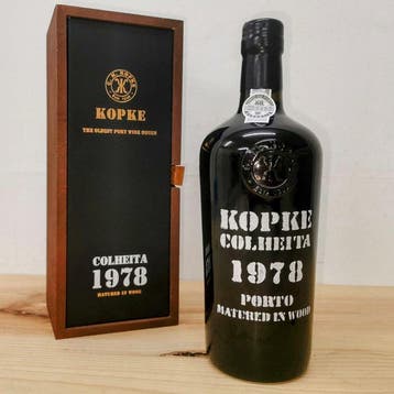 1978 Kopke - Colheita Port, Tawny - Porto - 1 Fles (0,75, Nieuw