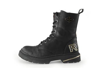 Replay Veterboots Meisjes in maat 35 Zwart, Jongen of Meisje, Schoenen, Zo goed als nieuw, Verzenden