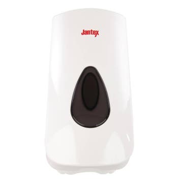 Kunstof Zeepdispenser Wit | 90 cl, Verzenden