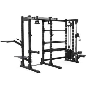 E70 Half Rack with 100kg Pulley and Storage, Sport en Fitness, Verzenden, Nieuw