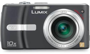 Panasonic Lumix DMC-TZ1 Digitale Compact Camera - Zwart, Verzenden, Zo goed als nieuw