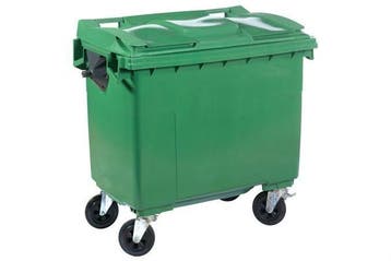 Kunststof Afvalcontainer Groen | 3 formaten, Verzenden, Nieuw in verpakking