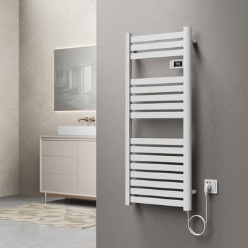 pro.tec Handdoekradiator Ringebu elektrisch 120x50x4,3 cm wi, Verzenden, Nieuw