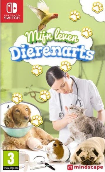 Mijn Leven: Dierenarts Switch Garantie & morgen in huis!, 1 speler, Ophalen of Verzenden, Zo goed als nieuw, Vanaf 3 jaar