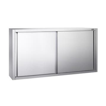 GGM Gastro | RVS wandkast PREMIUM - 1600x400x1000mm - met |, Verzenden, Nieuw in verpakking, RVS Meubilair