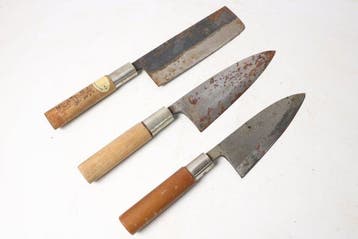 KATANA  Usuba ,  Deba - Keukenmes - Kitchen knife