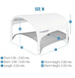 Opblaasbare Bimini Maat M - Decktent, Ophalen of Verzenden, Nieuw