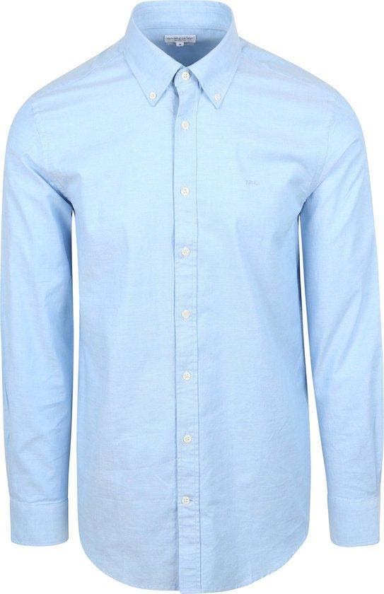2dekans | McGregor Overhemd Oxford Lichtblauw - Maat M -, Kleding | Heren, Overhemden, Blauw, Zo goed als nieuw, Ophalen of Verzenden