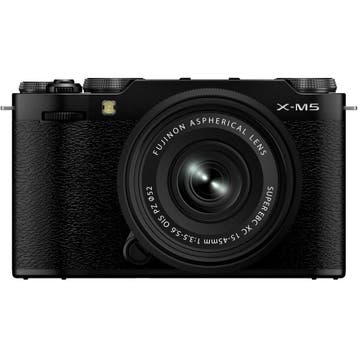 Fujifilm X-M5 Black + XC 15-45mm f/3.5-5.6 OIS PZ, Ophalen of Verzenden, Nieuw, Overige typen, Fujifilm