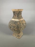 Oud-Chinees, Han-dynastie Terracotta Hu Vase - 40 cm