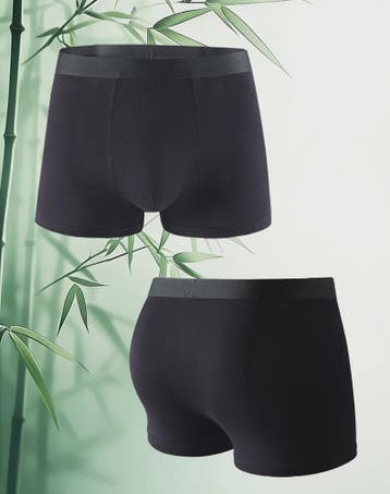Set van 6 Bamboevezel Boxershorts voor Heren - Zacht, Ademen, Kleding | Heren, Ondergoed, Verzenden