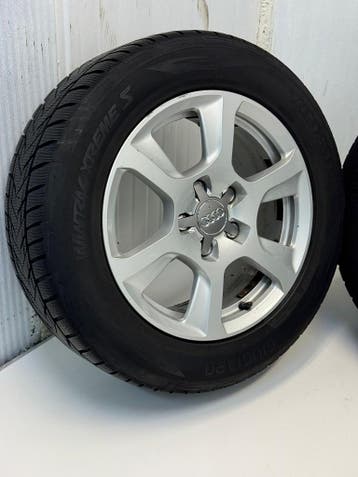 Org.Audi A4 bj2011 sportvelgenset met winterbanden 225/55R16, Gebruikt, 16 inch, Banden en Velgen, Winterbanden
