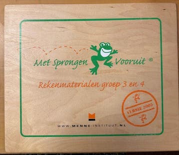 Met sprongen vooruit Rekenmaterialen groep 3 en 4, Boeken, Verzenden, Nieuw