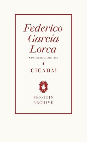 Cicada! | Federico Garcia Lorca | Nieuw, Boeken, Ophalen of Verzenden, Nieuw, Federico Garcia Lorca