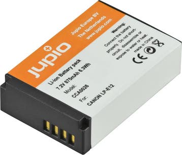 Batterij Jupio LP-E12 accu voor Canon LP-E12, Ophalen of Verzenden, Zo goed als nieuw