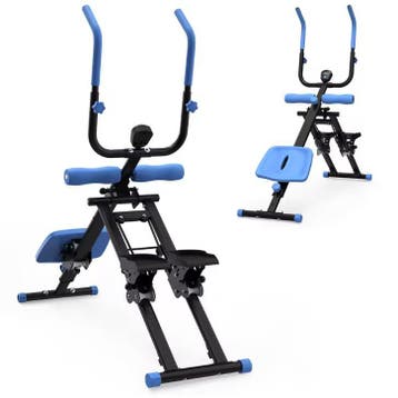 2-in-1 Trapstepper en Buiktrainer Opvouwbaar Fitness, Verzenden, Nieuw