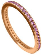 Diamonfire - Zilveren ring met steen Maat 19.0 - Rosekleurig, Verzenden, Nieuw