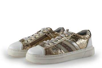 IK-KE Sneakers Meisjes in maat 32 Goud, Kinderen en Baby's, Kinderkleding | Schoenen en Sokken, Verzenden, Jongen of Meisje, IK-KE