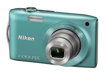 Nikon Coolpix S3300 Digitale Compact Camera - Groen (In doos, Verzenden, Zo goed als nieuw