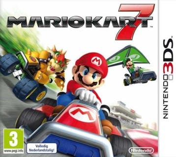 Mario Kart 7 (Buitenlands Doosje) (3DS Games), Spelcomputers en Games, Games | Nintendo 2DS en 3DS, Ophalen of Verzenden, Zo goed als nieuw