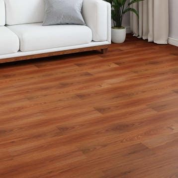 vidaXL Laminaatvloer HoningBruin 101 x 20 x 0,8 cm 5 st, Doe-het-zelf en Verbouw, Vloerdelen en Plavuizen, Verzenden, Nieuw