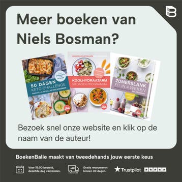 28 Dagen Detox Dieet programma - Makkelijk Afvallen, Boeken, Verzenden, Zo goed als nieuw, Niels Bosman